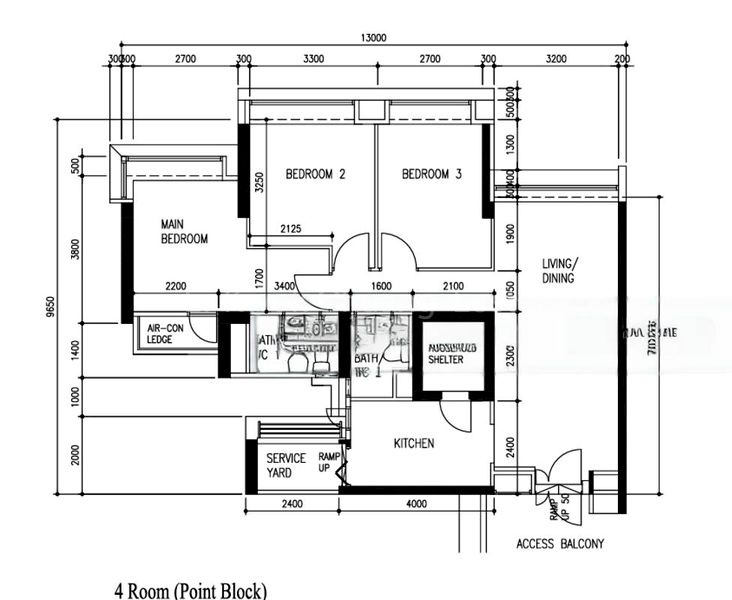 4 Room (4A) HDB for Sale in  61B Strathmore Avenue - Image 17